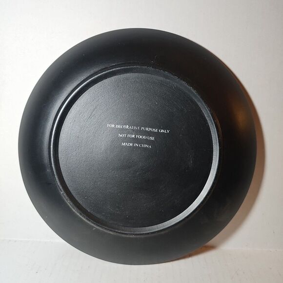 Set Of 3 Kirkland Home Red Floral Design Decorative Plates Asian Style 10" - Picture 6 of 8